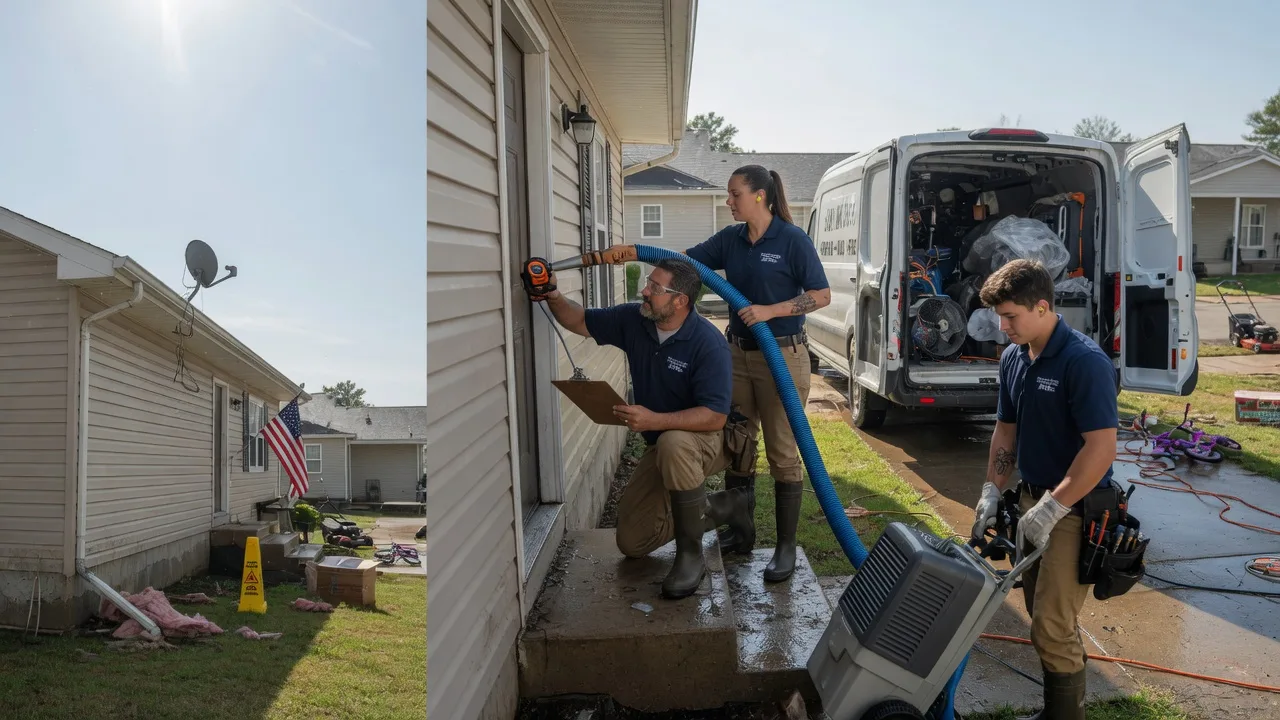 Ceiling Water Damage Restoration in Fort Smith, MT near me